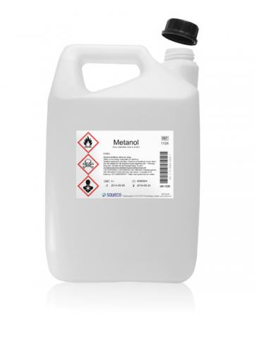 Metanol för labaratoriebruk av hög renhet. Säljs i olika förpackningsstorlekar från 1 liters flaskor till IBC containers med 1000L. Se nedan.