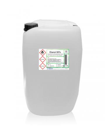 Fermenterad etanol med halten 95 vol - % denaturerad med 20g metyletylketon i enlighet med Folkhälsomyndighetens bestämmelser. Teknisk kvalitet.