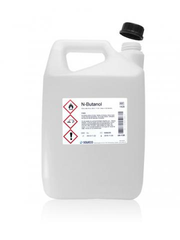 N-butanol är en färglös vätska med en stickande lukt. Den är löslig i flertalet kolväten, lacker och spädningsmedel.